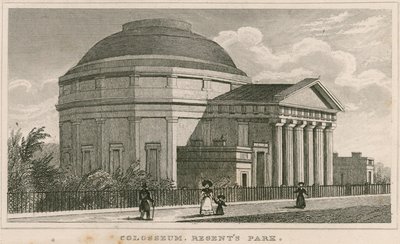 Koloseum, Regents Park, Londyn autorstwa English School