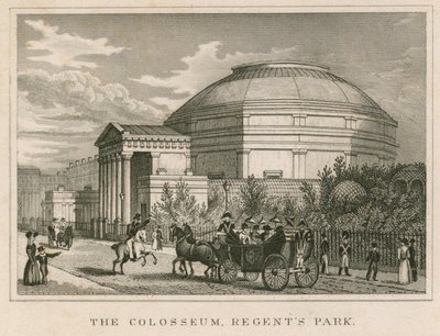 Koloseum, Regents Park, Londyn autorstwa English School