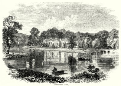 Opactwo Combermere (grawerowanie) autorstwa English School