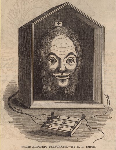 Comic Electric Telegraph autorstwa GE Smith autorstwa English School