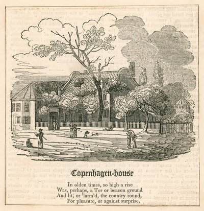 Dom w Kopenhadze, Islington, Londyn autorstwa English School
