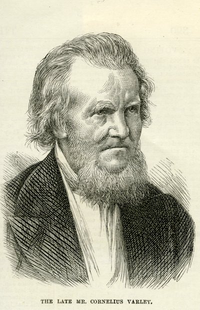 Cornelius Varley (1781-1873) z The Illustrated London News 25 października 1873 r. autorstwa English School