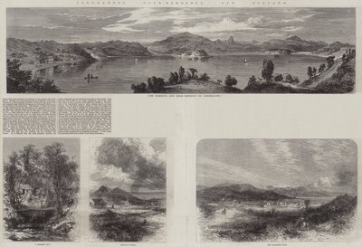 Coromandel Gold-Diggings, Nowa Zelandia (grawerowanie) autorstwa English School