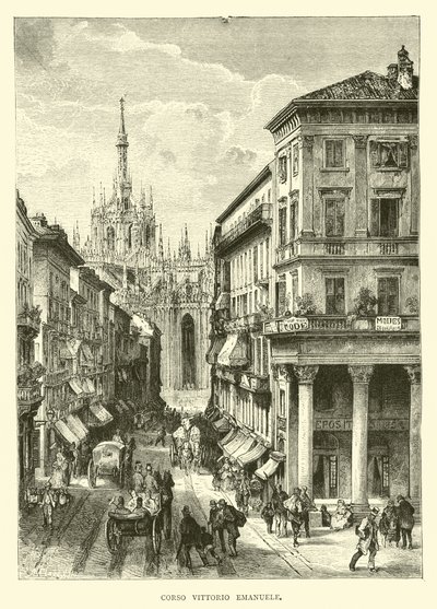 Corso Vittorio Emanuele autorstwa English School