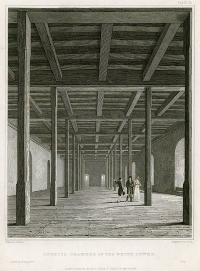 Sala Rady w Białej Wieży autorstwa English School