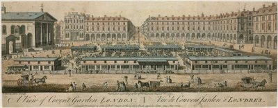 Covent Garden Market, Londyn autorstwa English School