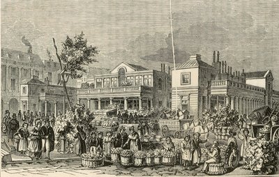 Covent Garden Market, Londyn autorstwa English School