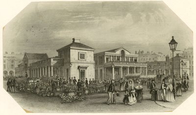 Covent Garden Market, Londyn autorstwa English School