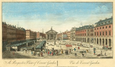 Covent Garden Market, Londyn autorstwa English School