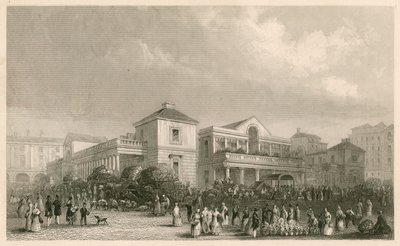 Covent Garden Market, Londyn autorstwa English School