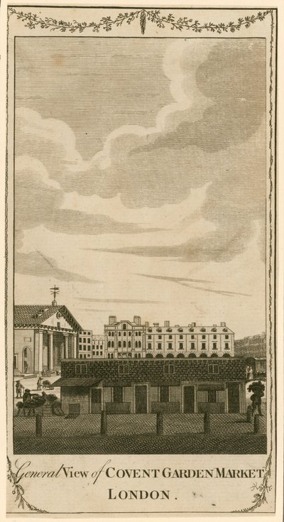 Covent Garden Market, Londyn autorstwa English School