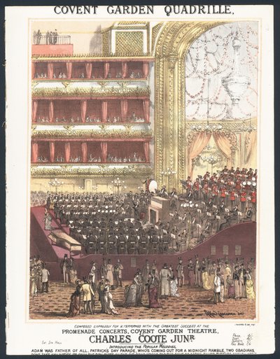 Covent Garden Quadrille autorstwa English School