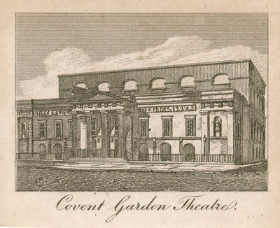 Covent Garden Theatre, Londyn autorstwa English School