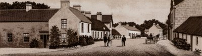 Crawfordsburn, Village and Inn (lito) autorstwa English School