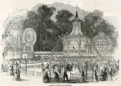 Cremorne Gardens, Londyn: Orkiestra autorstwa English School