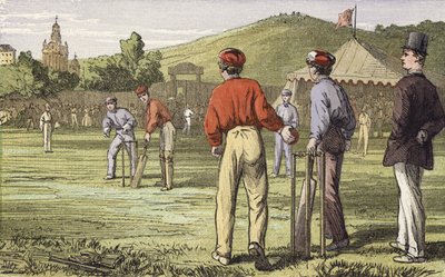 Krykiet autorstwa English School