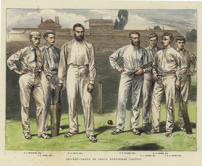 Cricket - Grupa Crack Gentleman Players autorstwa English School