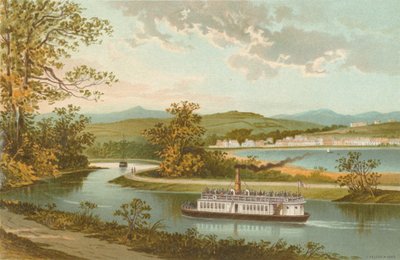 Kanał Crinan w Lochgilphead autorstwa English School
