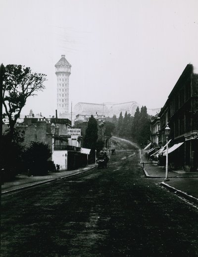 Crystal Palace, Sydenham, Londyn; fotografia autorstwa English School
