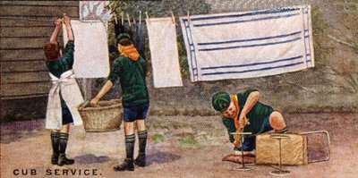 Nabożeństwo, 1929 autorstwa English School