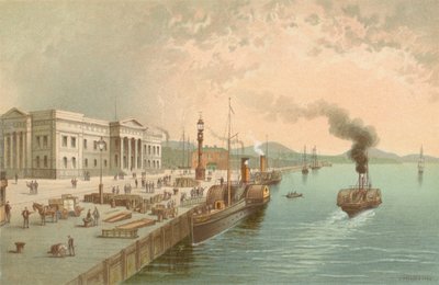 Nabrzeże Custom House, Greenock autorstwa English School