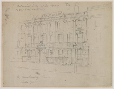 Producenci fortepianów DAlmains, Soho Square autorstwa English School