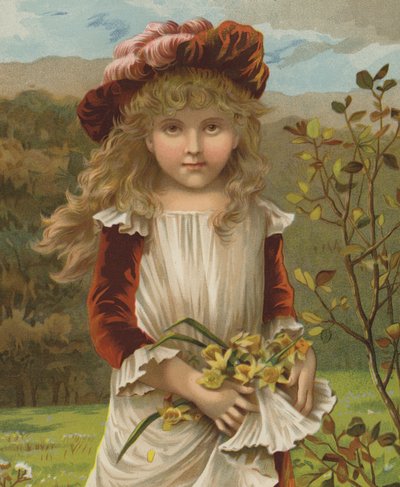 Daffo-down-dilly (chromolitho) autorstwa English School