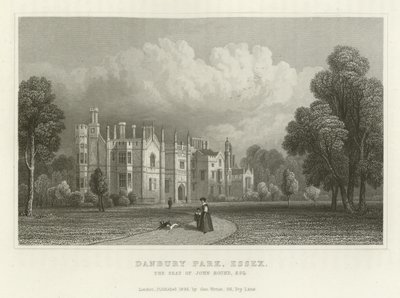 Danbury Park, Essex, siedziba Johna Rounda, Esquire autorstwa English School
