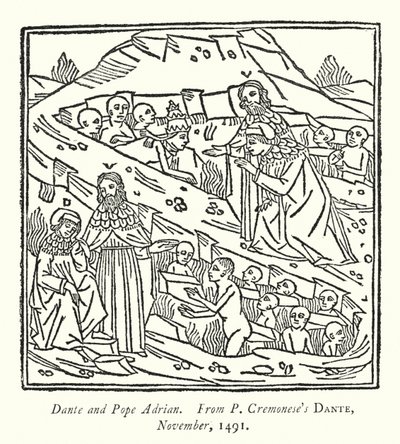 Dante i papież Adrian, Od P Cremonese