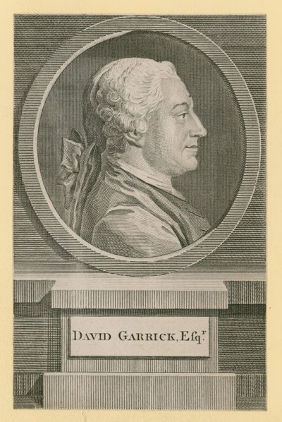 David Garrick, aktor autorstwa English School