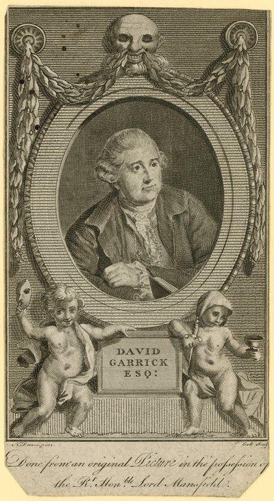 David Garrick, aktor autorstwa English School
