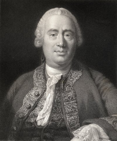 Dawid Hume (1711-76) autorstwa English School
