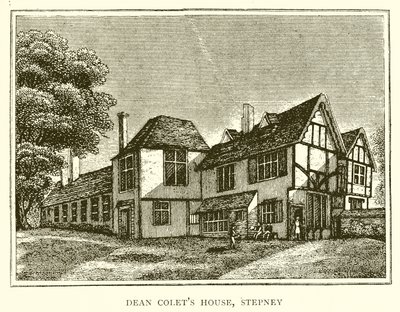 Dom Dziekana Coleta, Stepney autorstwa English School