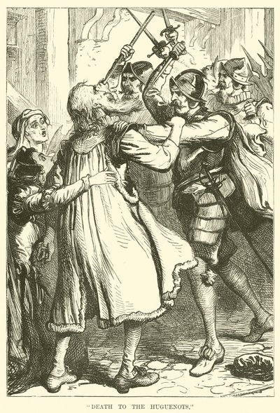 „Śmierć hugenotów” autorstwa English School