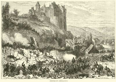 Obrona Chateaudun, październik 1870 autorstwa English School