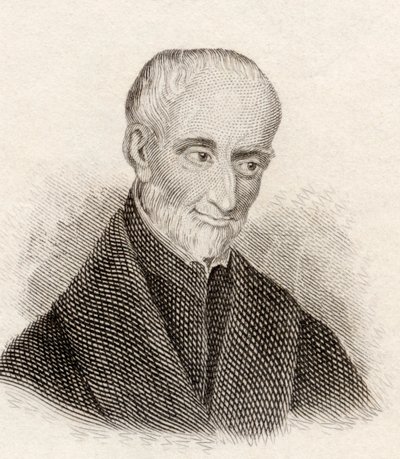 Denis Petau, ze „Słownika historycznego Krabba”, opublikowanego w 1825 r. autorstwa English School