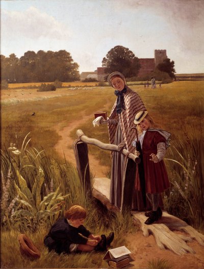 Wyjazd na masowe malowanie szkoły angielskiej. XIX-wieczne Muzeum Sztuk Pięknych w Orleanie autorstwa English School