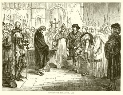 Osadzanie Edwarda II, 1327 autorstwa English School