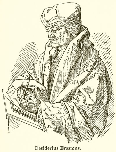 Desiderius Erasmus autorstwa English School