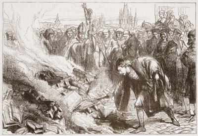 Zniszczenie dzieł Wicliffe