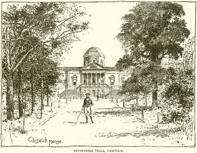 Willa Devonshire, Chiswick autorstwa English School