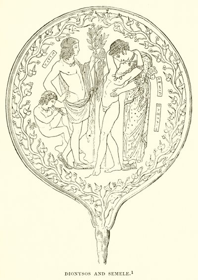 Dionizos i próbka autorstwa English School