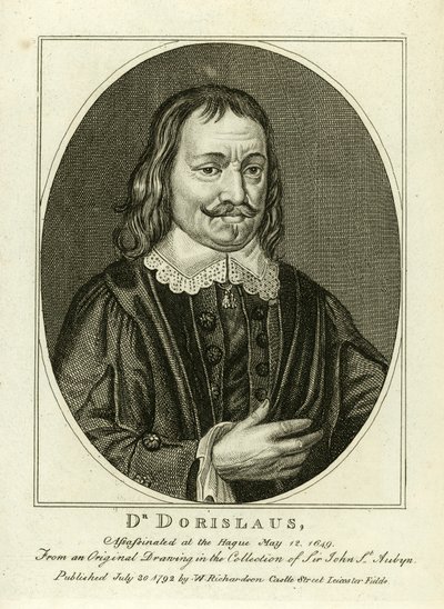 Doktor Izaak Dorislaus autorstwa English School