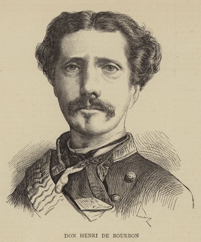 Don Henri de Bourbon (grafika) autorstwa English School