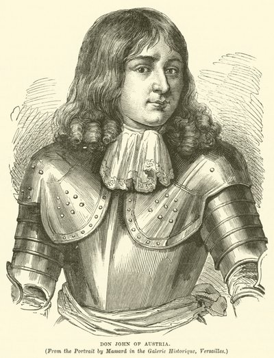 Don Jan z Austrii (grafika) autorstwa English School