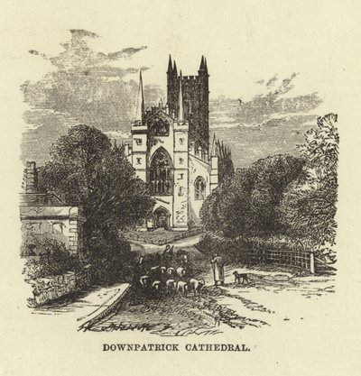 Katedra Downpatrick autorstwa English School