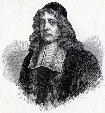 Dr John Owen (1616-83) autorstwa English School