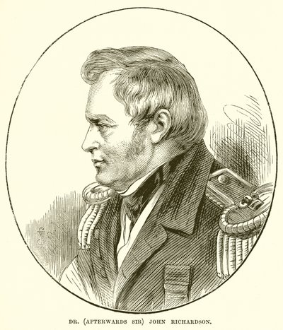 Dr (później Sir) John Richardson autorstwa English School