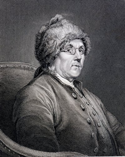 Dr Benjamin Franklin autorstwa English School
