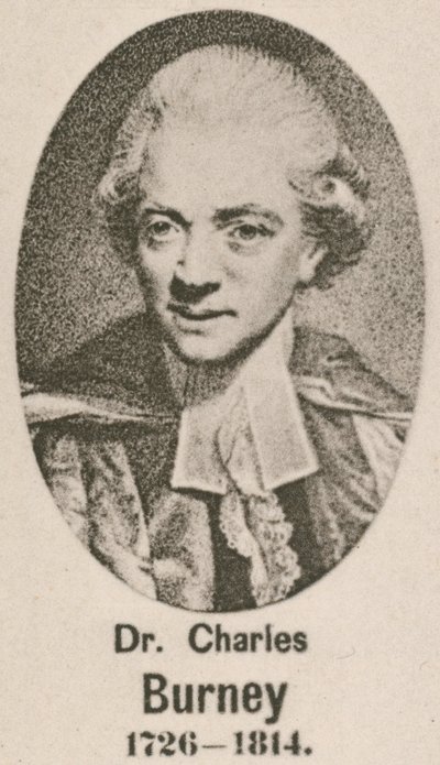 Dr Charles Burney (grawiura) autorstwa English School